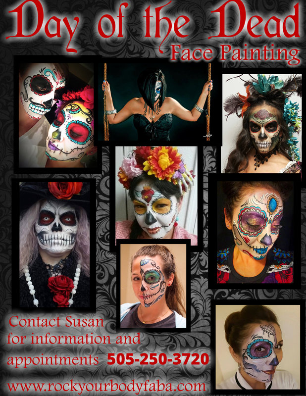 Day of the Dead Face Paint Tutorial - Taste of the Frontier